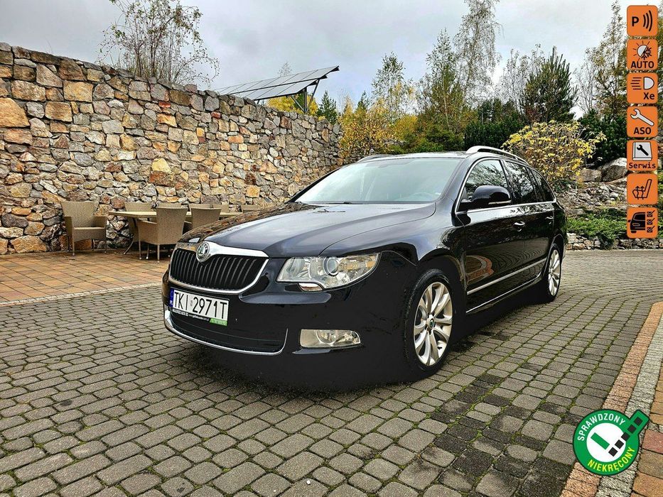 Skoda Superb 2.0 TDI 170 KM Serwis Bezwypadek Bogata wersja Piękny