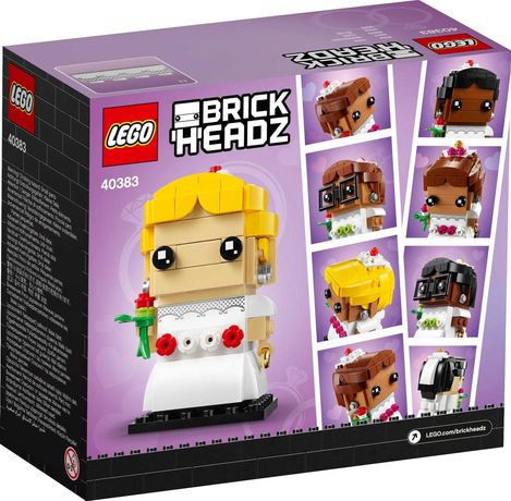 LEGO BrickHeadz 40383 - Panna Młoda. Nowe . Orginanie zapakowane