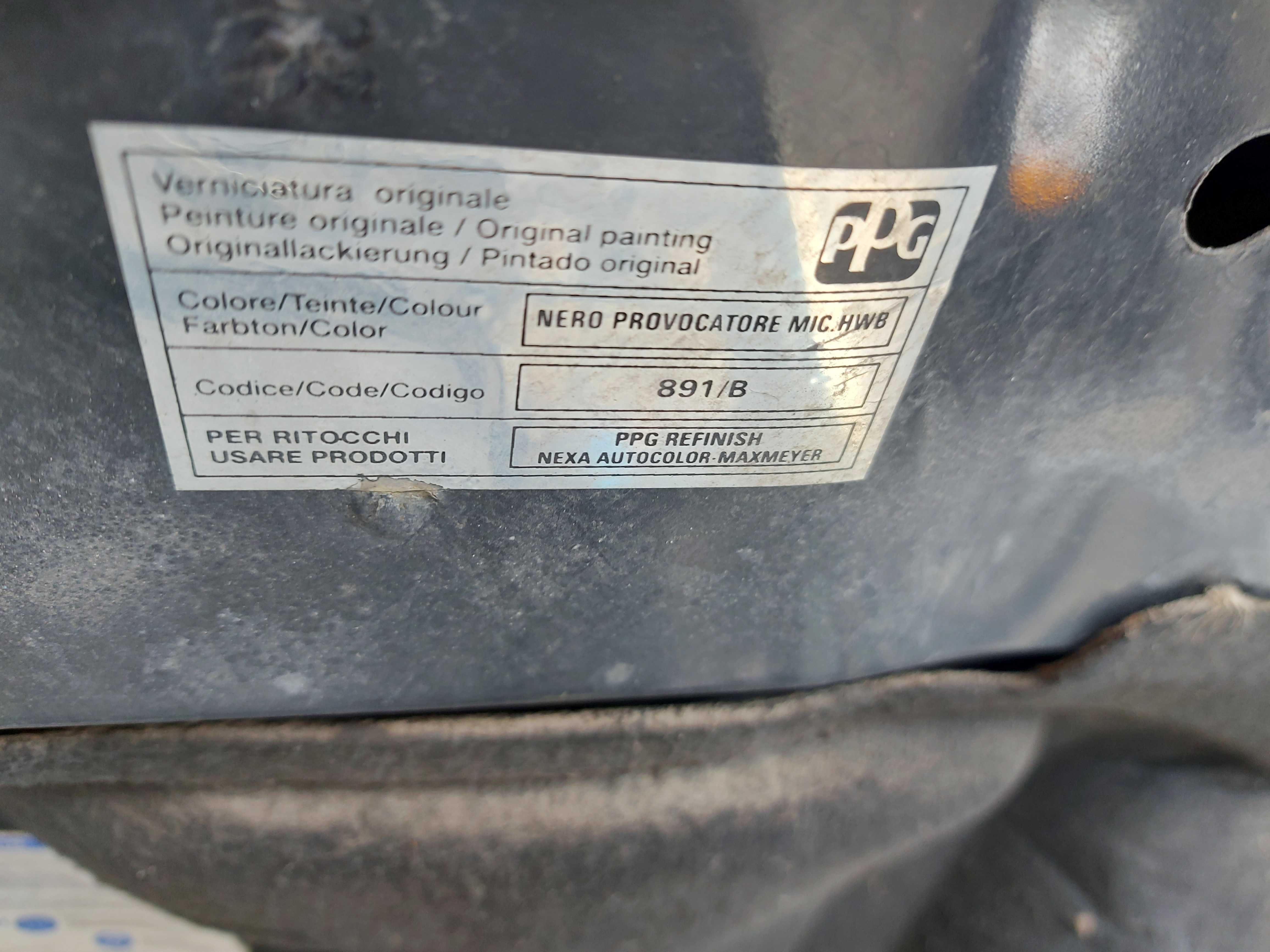 Fiat Grande Punto 891/B zderzak tylny 3D FV transport/dostawa