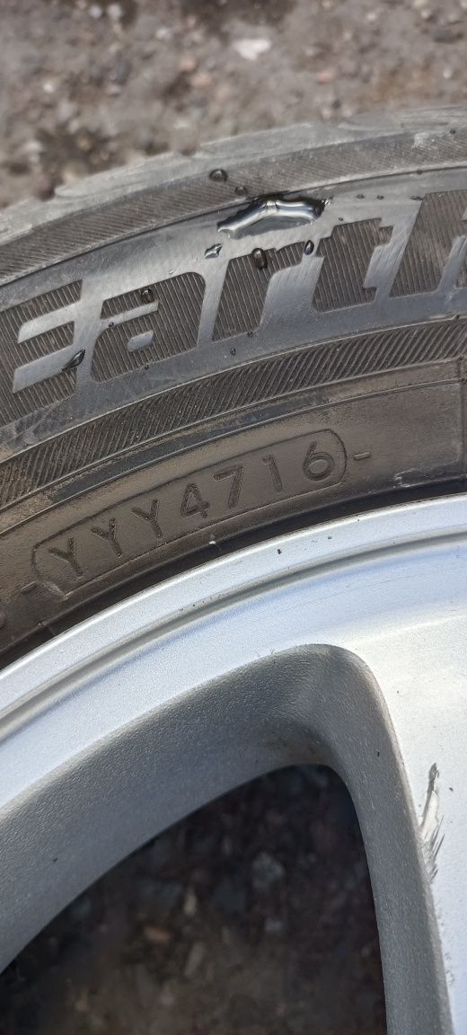 Felgi z oponami 4x114,3 r15 honda Accord