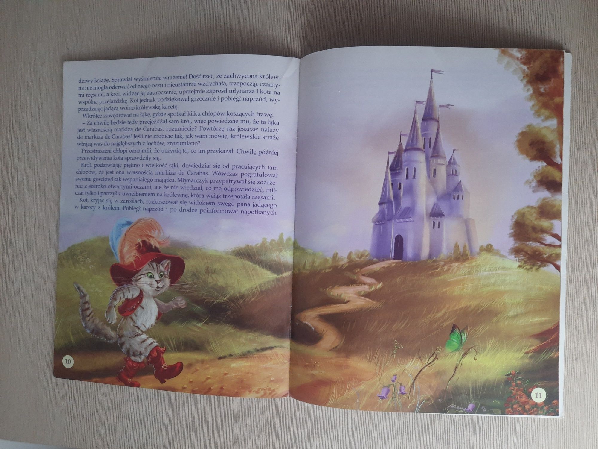 Książka Dla Dzieci - Kot W Butach - Wilhelm i Jacob Grimm