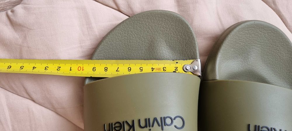 Шльопанці шльопки слайдери Calvin Klein Delta Green 40-41р