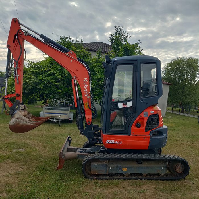 Minikoparka Kubota u35