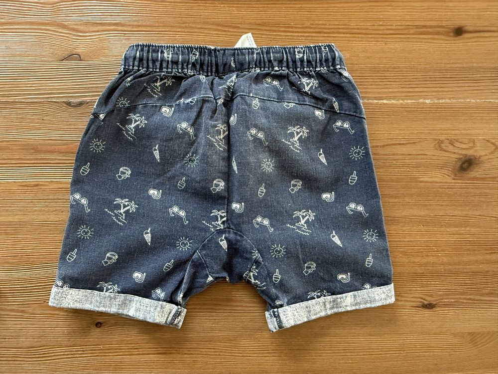 Spodenki lniane lato 98/104 cm Zara