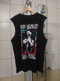 czarna koszulka bezrękawnik Bob Marley L classic sport retro drip prem