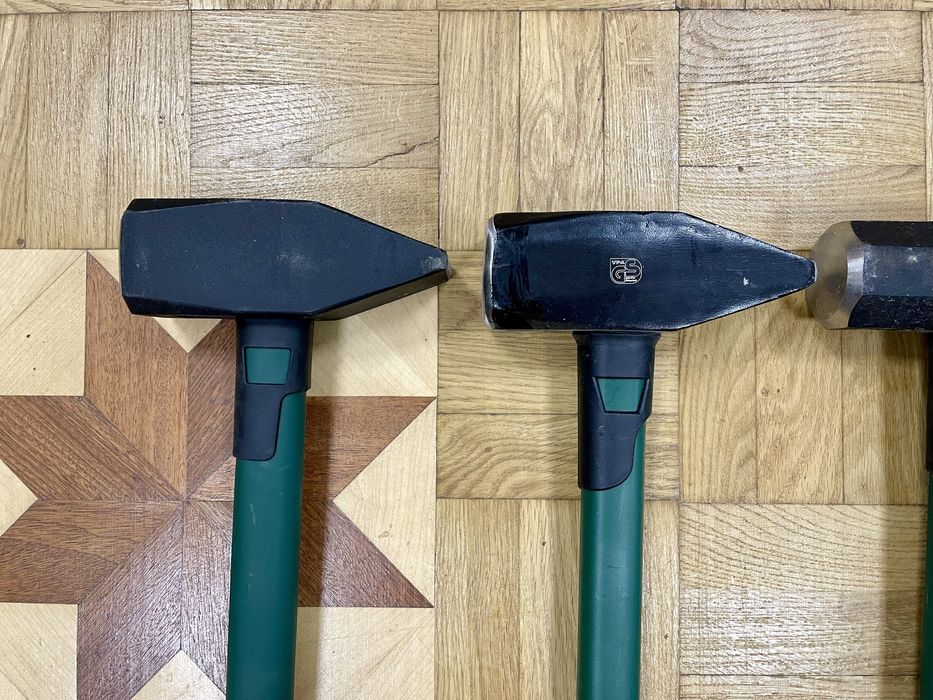 Кувалда молот 4кг (ручка 78см и 83см) / двухобуховая 3,5кг PARKSIDE