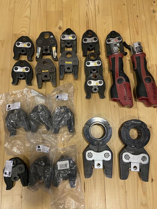 Прес-кліщі для труб металопластикових та мідних