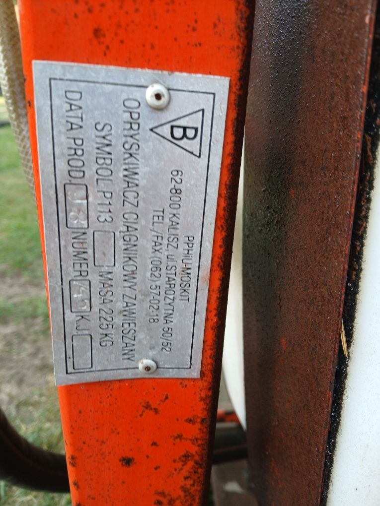 Opryskiwacz 400l Moskit