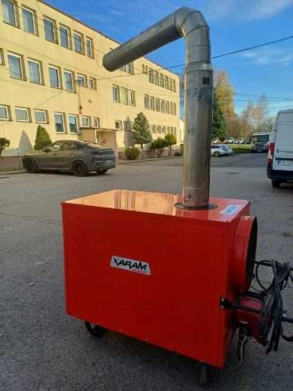 Piec nadmuchowy z palnikiem olejowym Xaram Energy P-80 Nagrzewnica