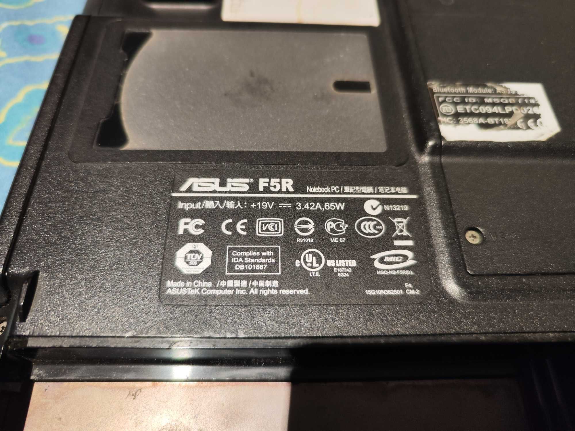 Laptop ASUS F5R   1.6GHz