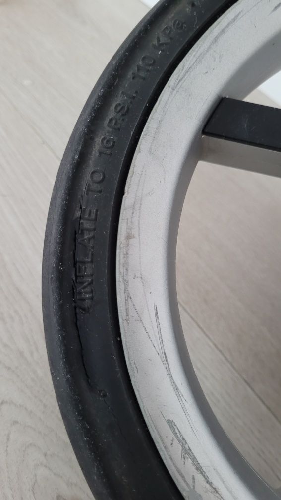 Mutsy evo koło  lewe tylne left rear wheel  części  parts