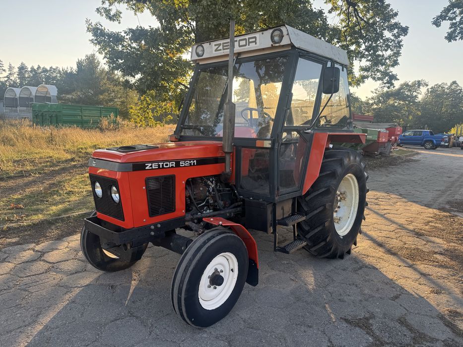 Ciągnik rolniczy traktor Zetor 5211 rok 1989 Sprowadzony (5011/7211)