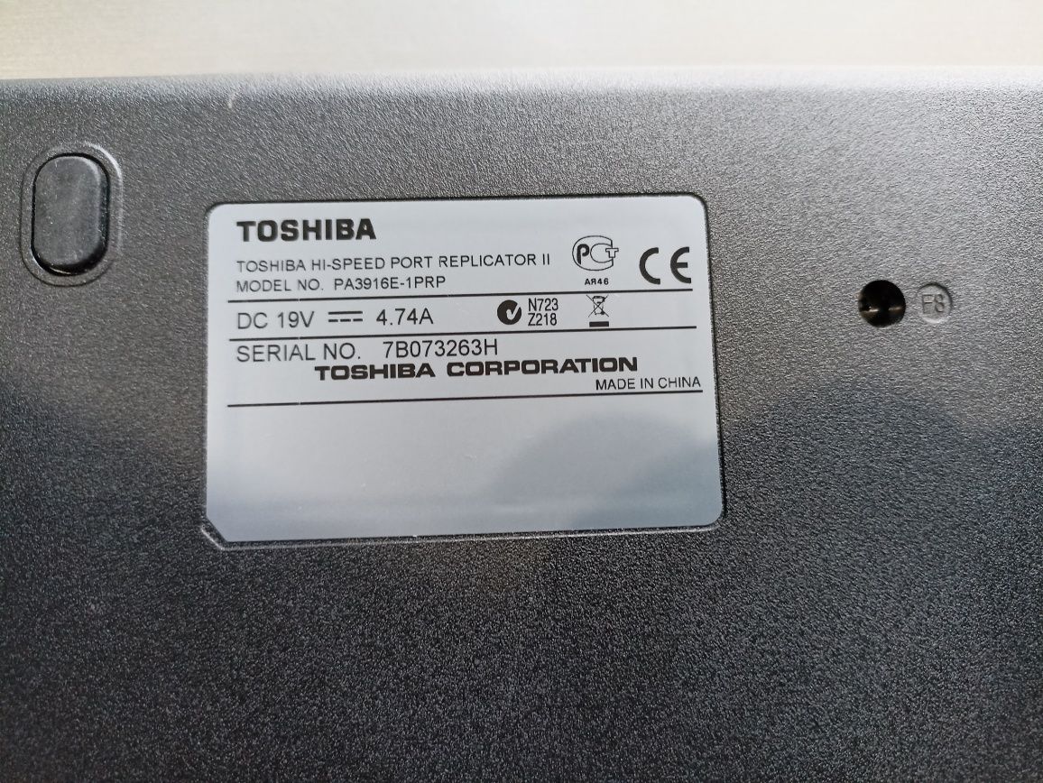 Dock Station Toshiba Tecra R950 R850 e outros
