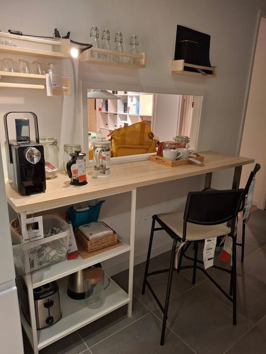 Mesa balcão de cozinha