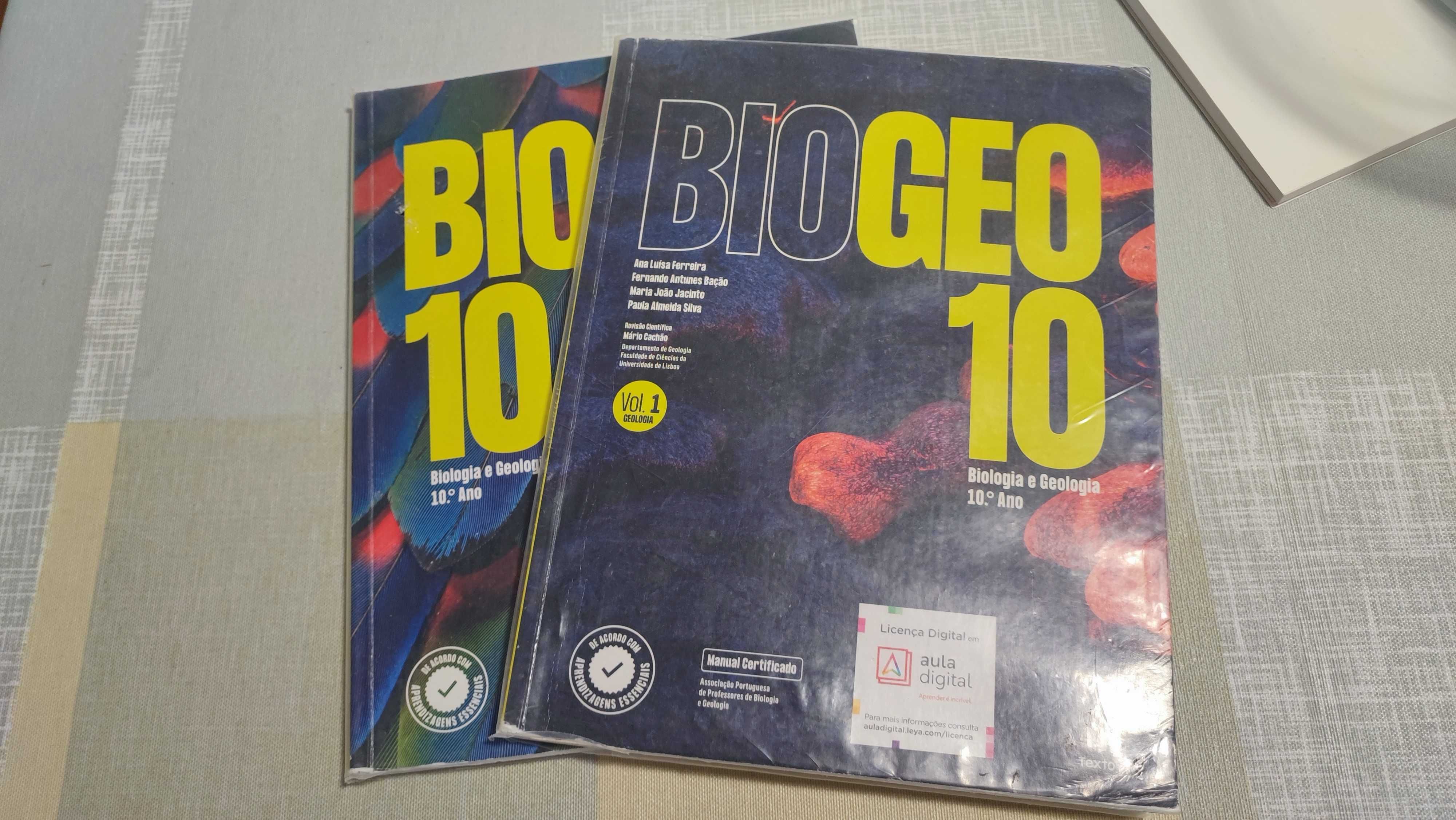 BioGeo 10 - Biologia e Geologia - 10º ano - TEXTO Vol. 1 e Vol. 2