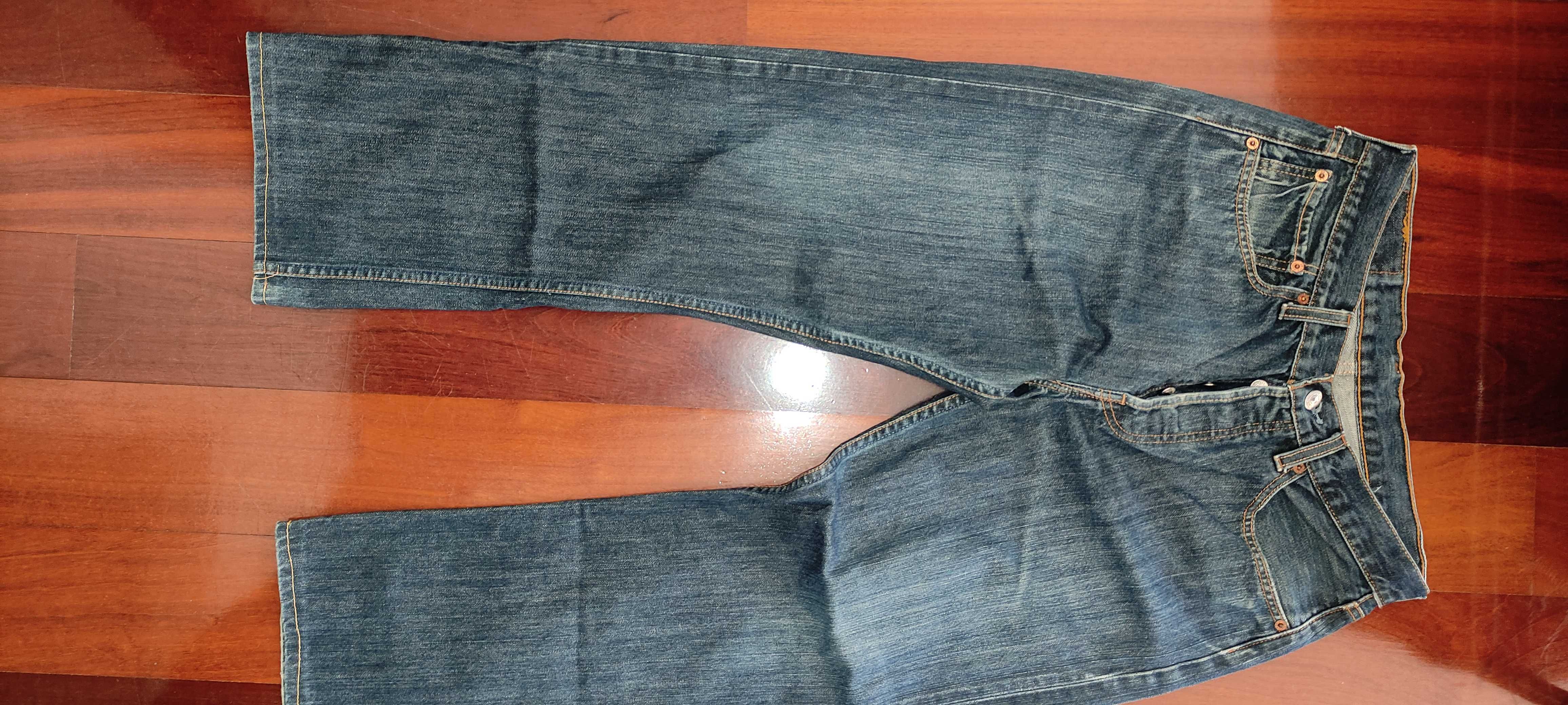 Caças ganga 501 Levi's Strauss