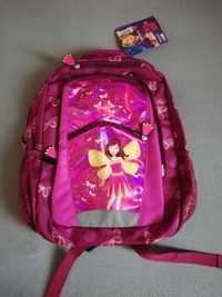 Plecak szkolny dla dziewczynki -wróżka