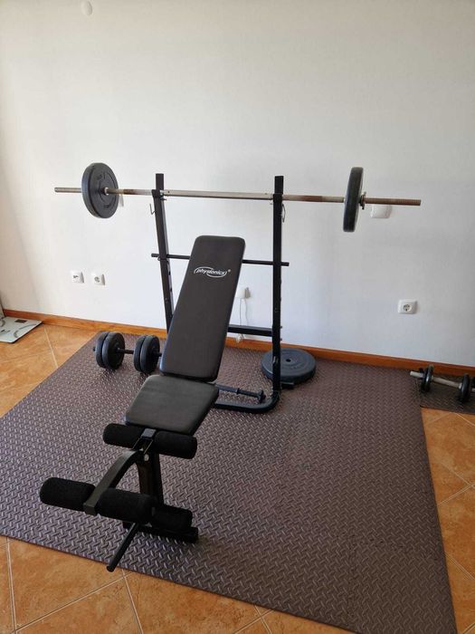 Conjunto de musculação