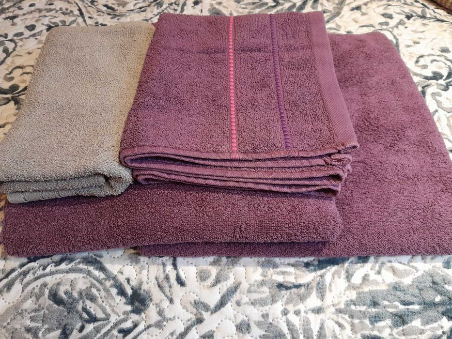4 ręczniki w dobrej cenie