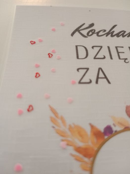 Kartka, podziękowanie dla mamy