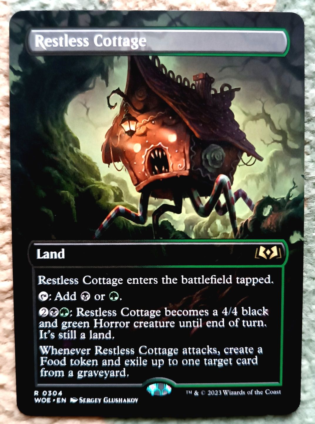 Restless Cottage Borderless - Mint Magic the Gathering