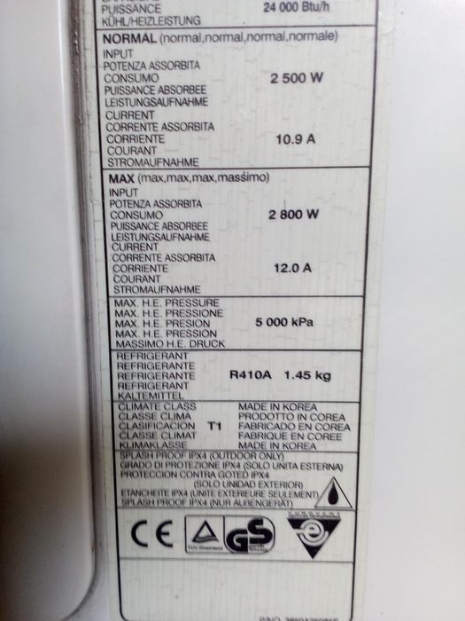 Klimatyzacja wentylator pompa ciepla