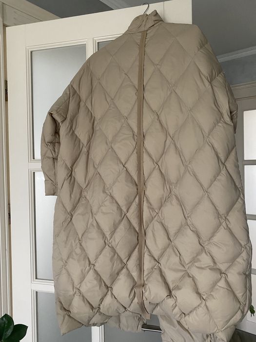 Пуховик  жіночий овер сайз