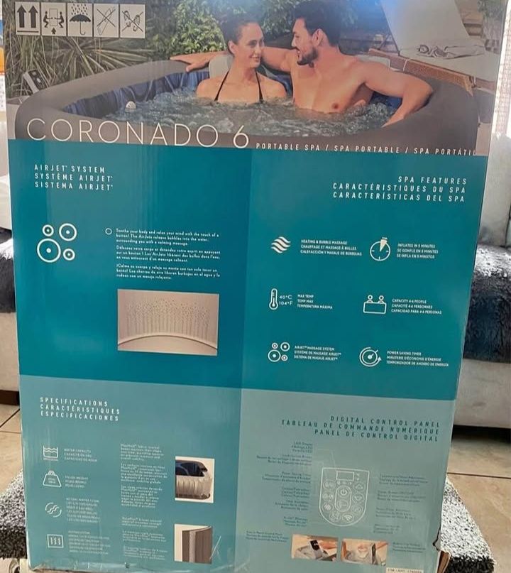 Jacuzzi ogrodowe saluspa 6osbowe  nowe