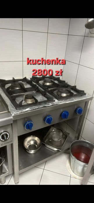 Kuchenka gastronomiczna, kuchenka gazowa stalgast
