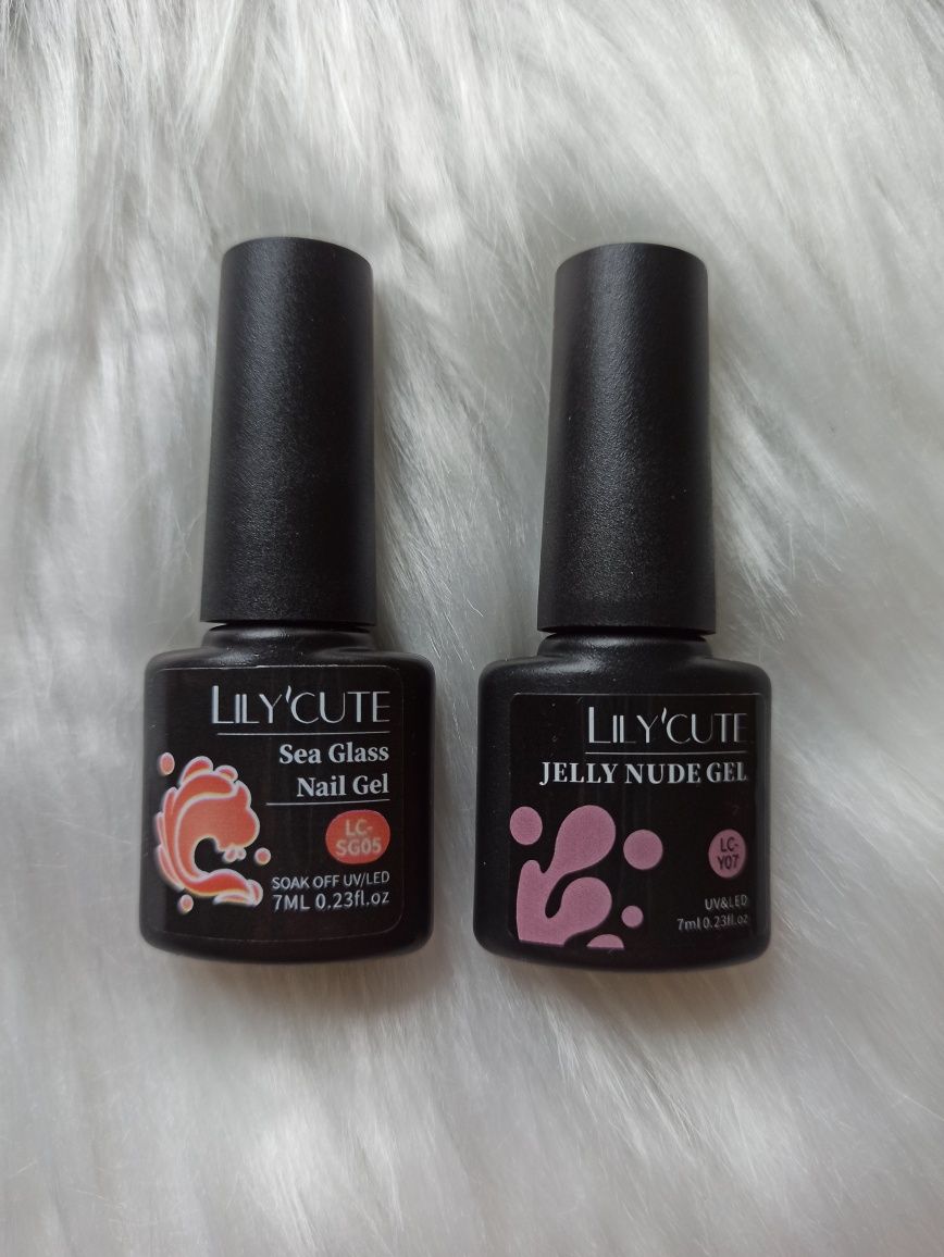 Zestaw lakierów hybrydowych Lily Cute jelly nails