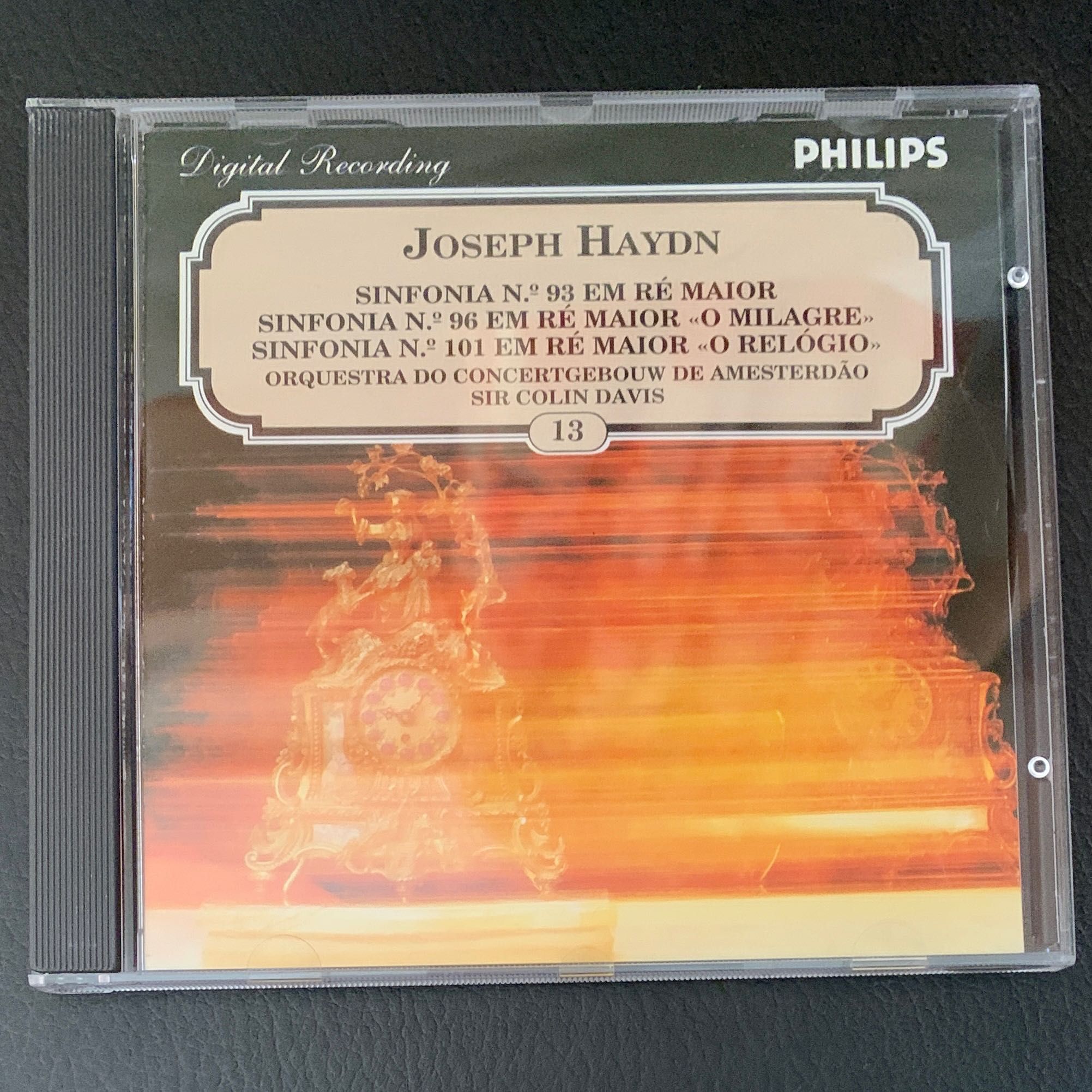 15. CDs música clássica: HAYDN: sinfonias, concerto trombeta, missa