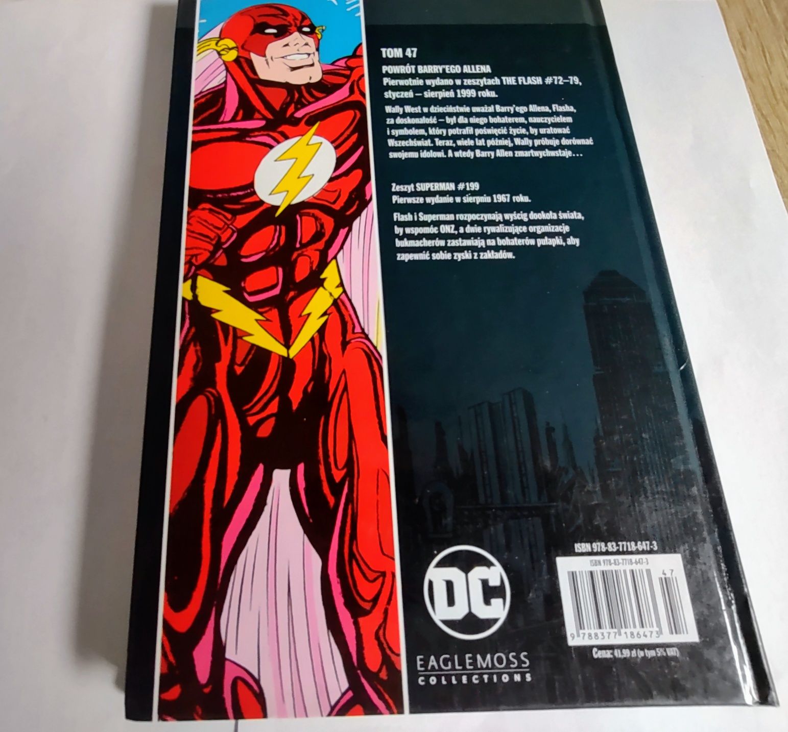 Komiks DC Flash WKKDC tom 47 Powrót Barryego Allena, Superman vs Flash