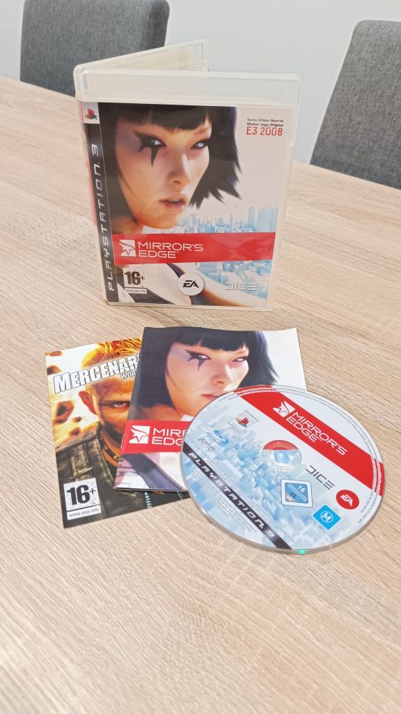 Jogos PS3 (Tekken Hybrid e Mirror's Edge)