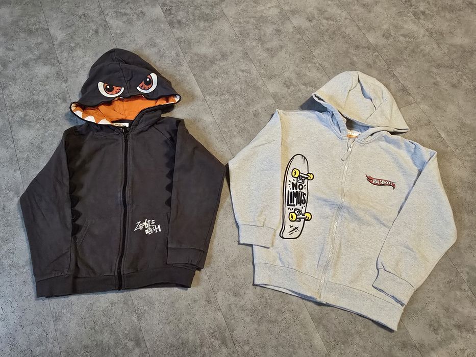 Bluzy chłopięce r.134 2szt