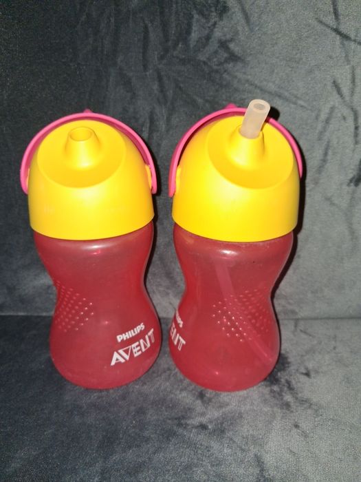 Dwa bidony Philips Avent - stan zadowalający