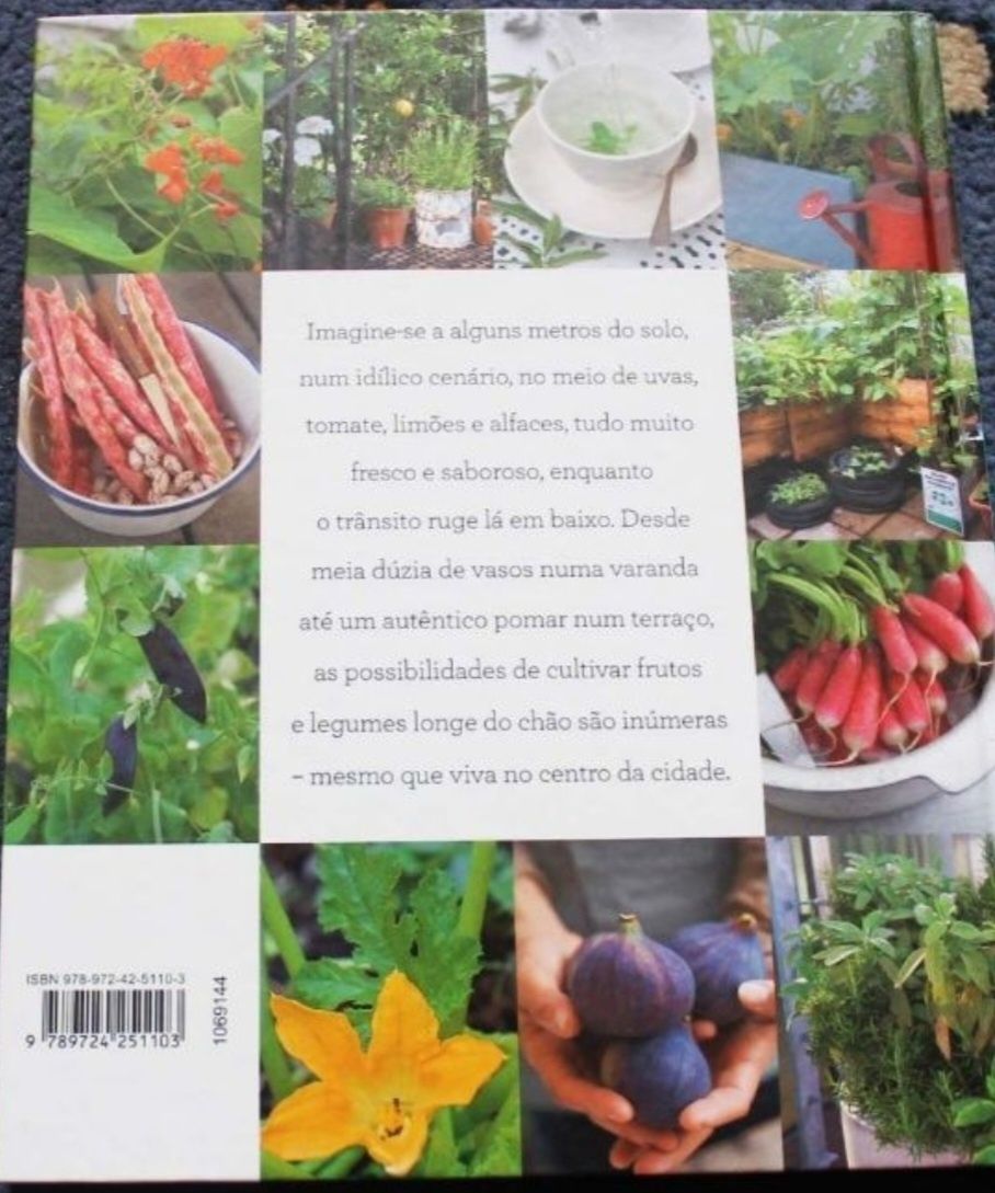 Livro Hortas nas Varandas