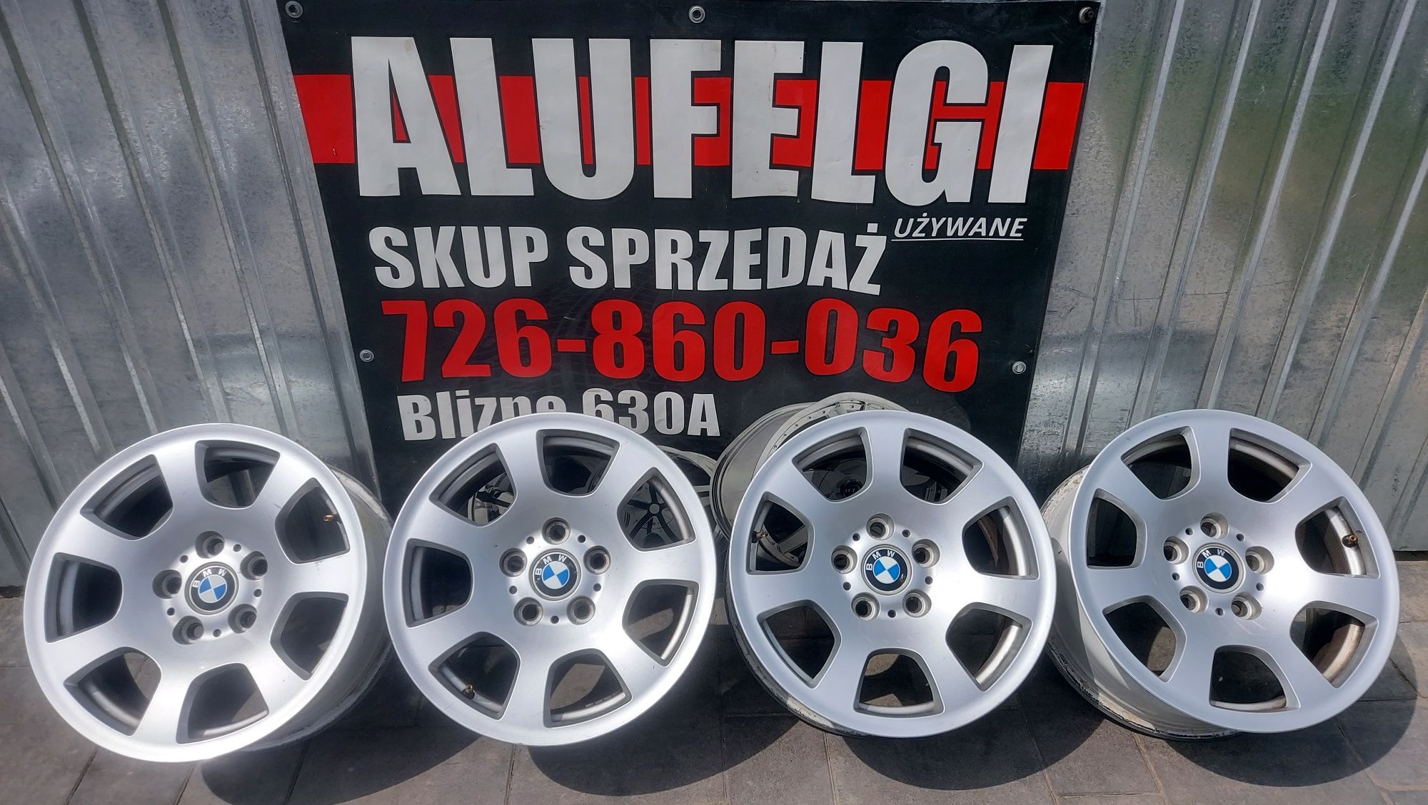 Alufelgi 16 cali 5x120 ET20 - BMW E60