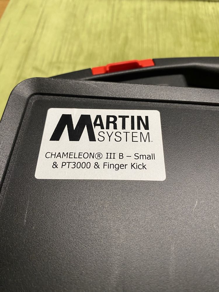 Chameleon III B Small & PT3000 & Finger Kick + Ładowarka MARTIN SYSTEM