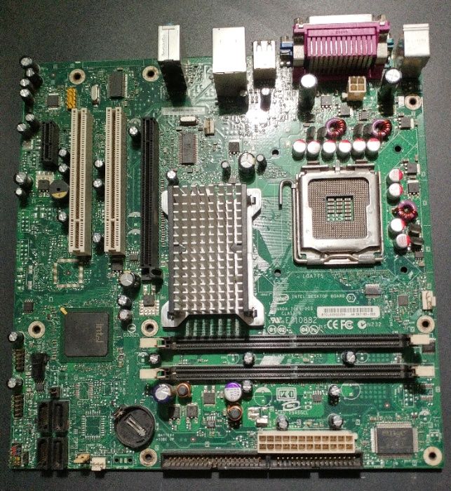Intel D945GCL сокет 775 с поддержкой Core2Duo DDR2 от Intel