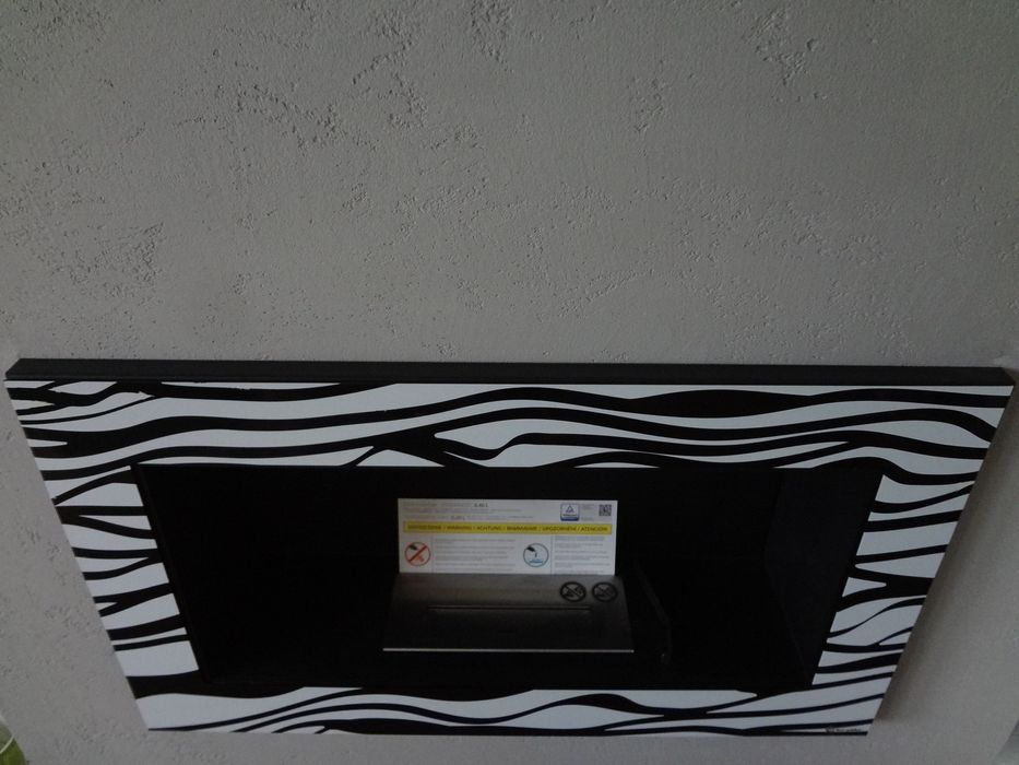 BIO-kominek wiszący Golf "ZEBRA" Nowy!