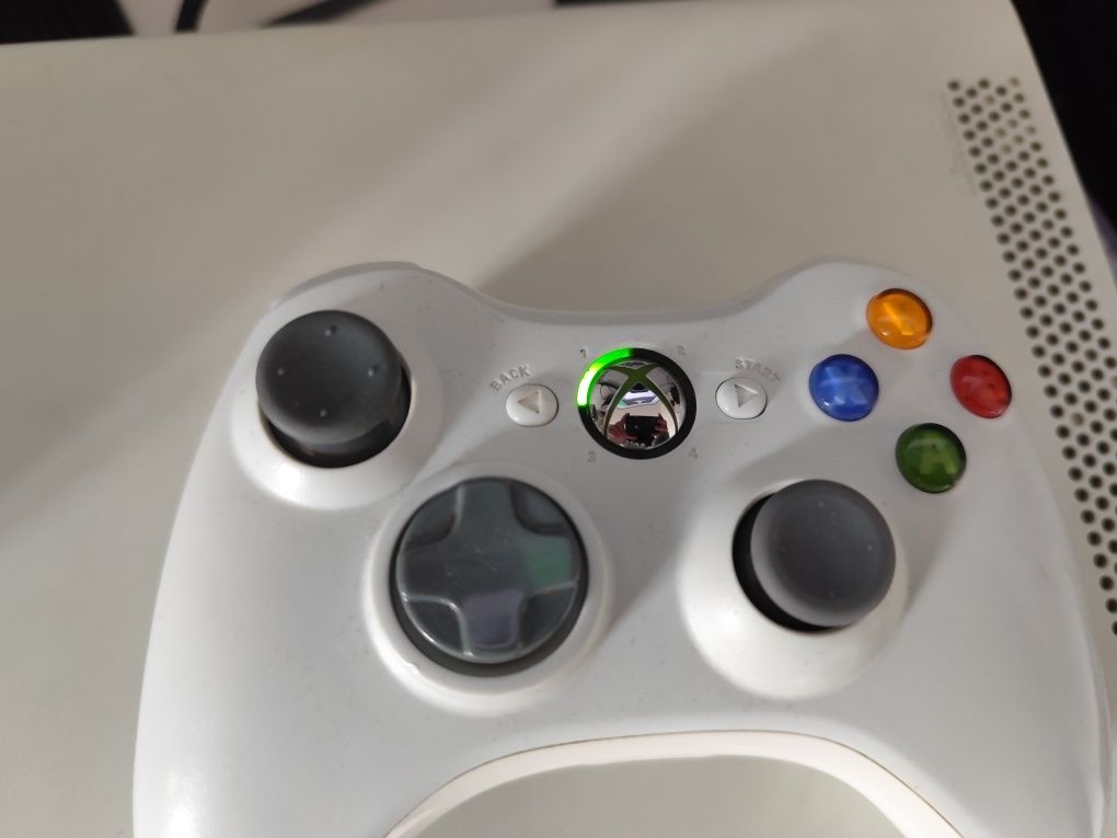 Xbox 360 fat 60gb pad gry