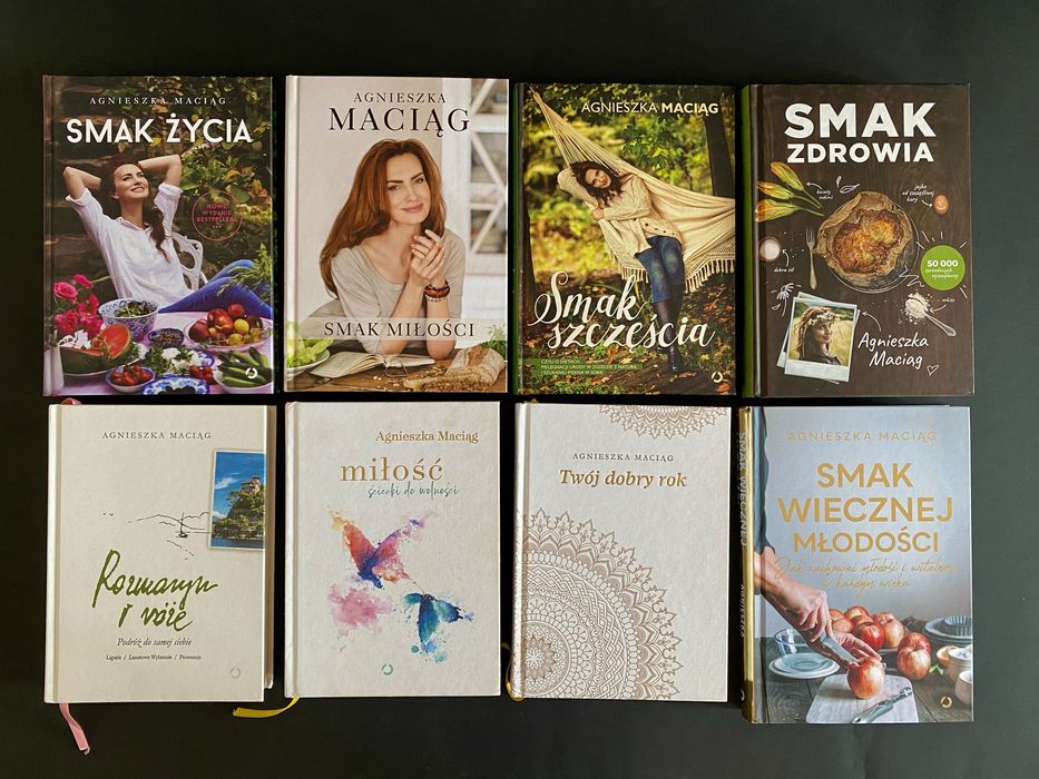 Zestaw książek Agnieszki Maciąg |Nowe