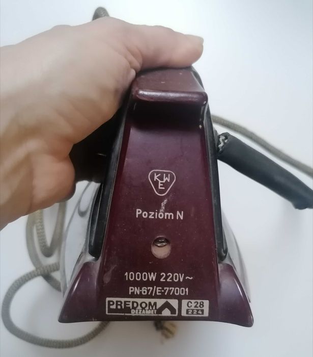 Żelazko PRL Predom