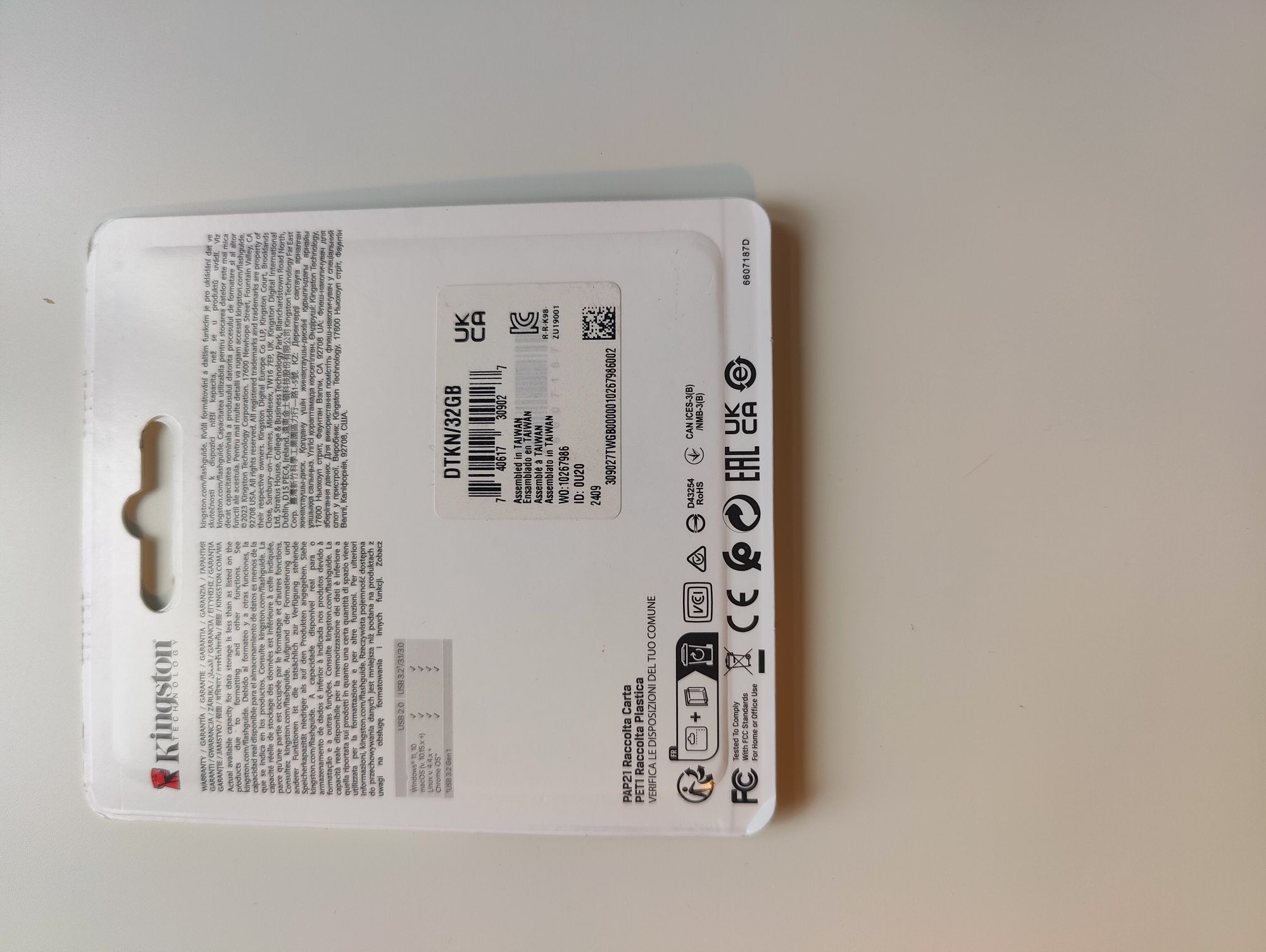 Pendrive Kingston DataTraveler 32GB