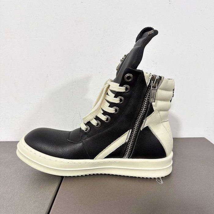 Ботинки Rick Owens x Chrome Hearts geobasket геобаскет