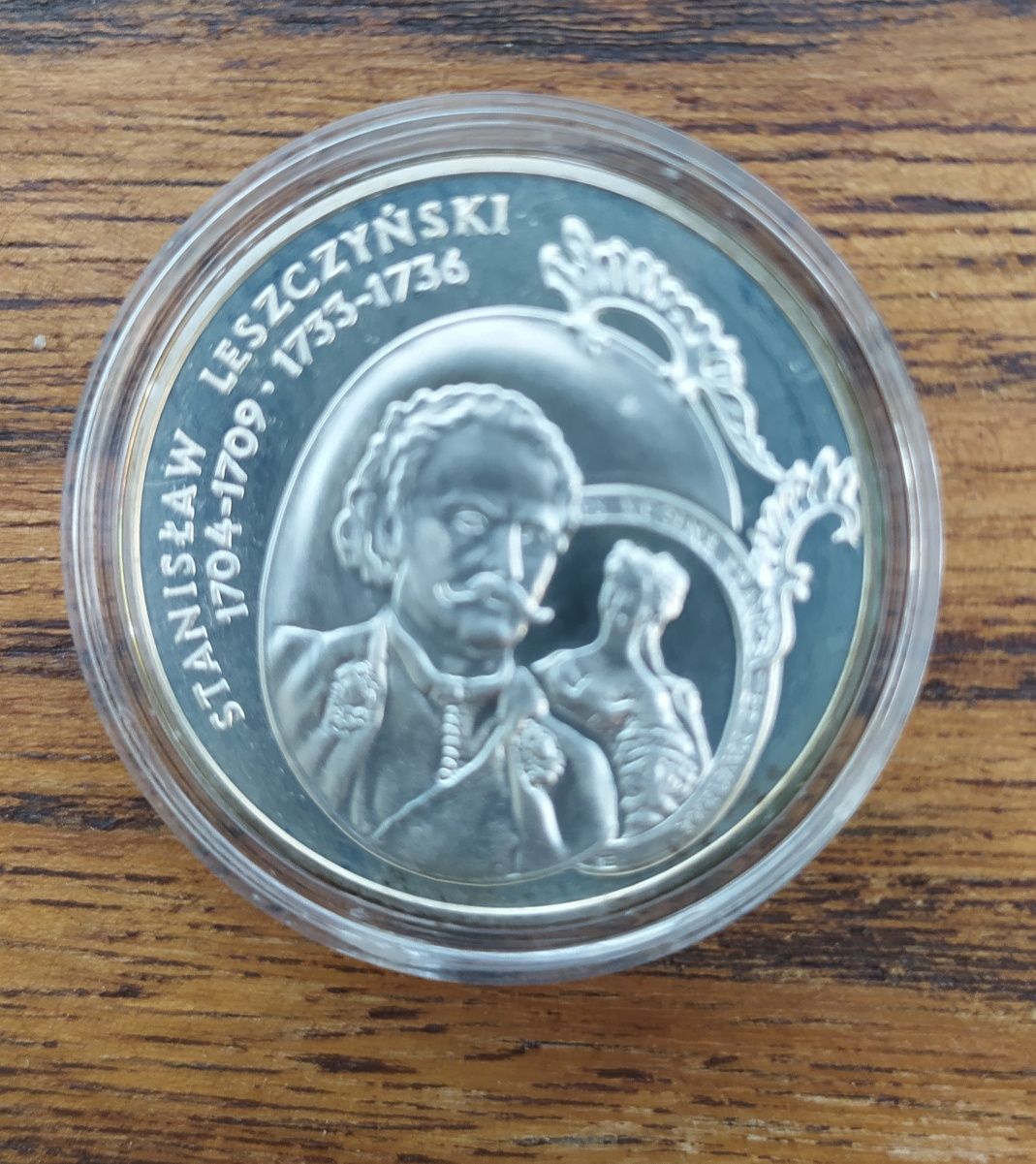 Moneta srebrna 10zl Stanisław Leszczyński