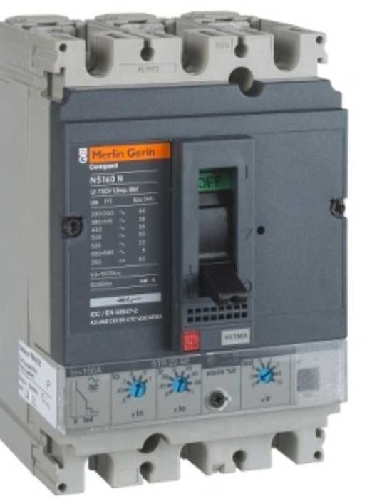 Disjuntor Compact NS100N 100a Merlin Guerin