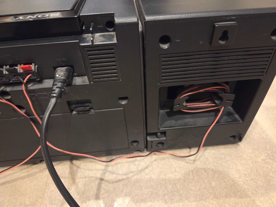 Mini wieża Sony vintage lata 80 PRL dla kolekcjonera