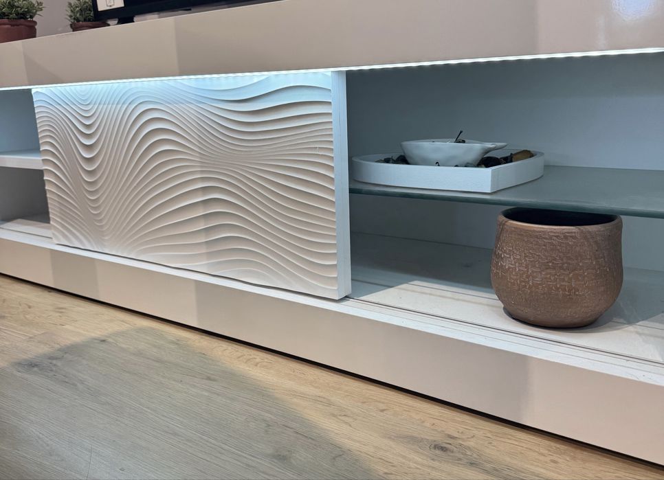 Movel tv c/ iluminacao