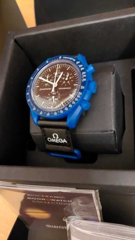 Omega x Swatch Neptune SO33N100 - Limited Edition Celestial Series